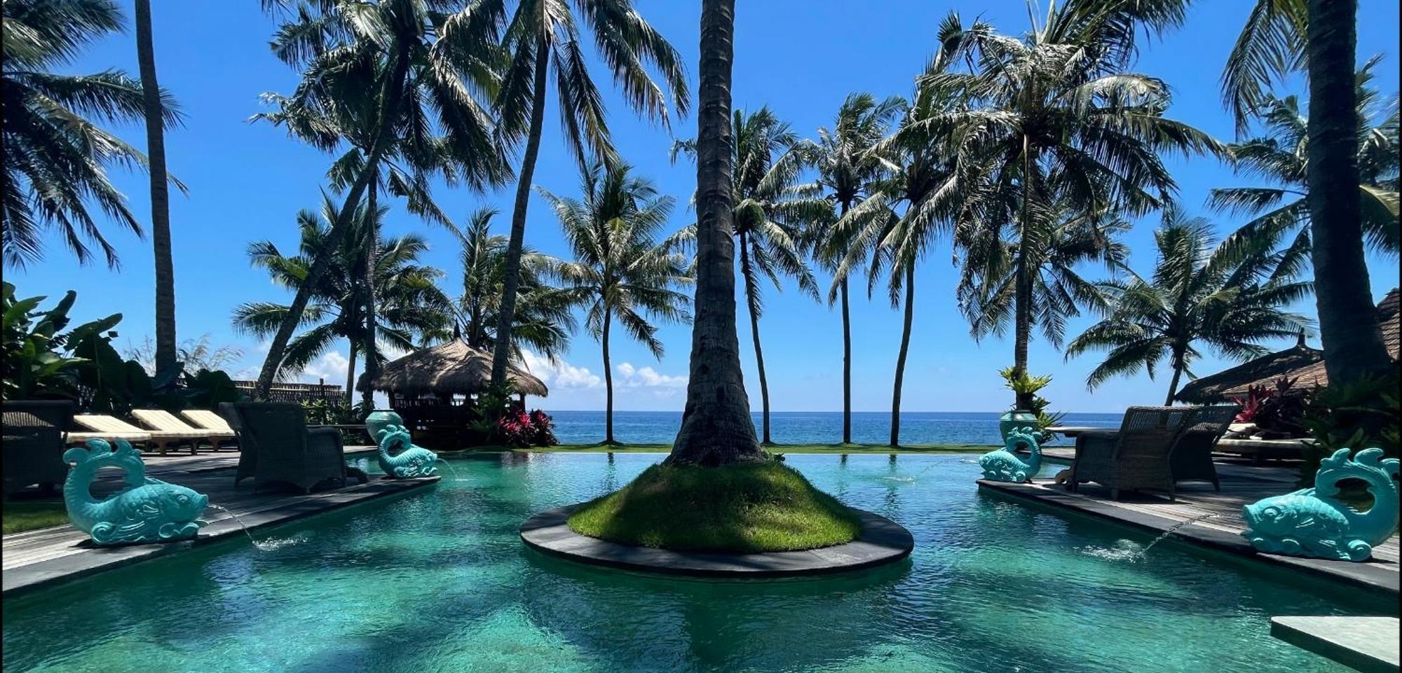 Louka Beach Bali Tianyar Kültér fotó